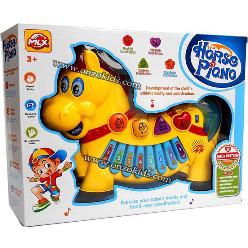 Piano en forme de Cheval pour enfants
