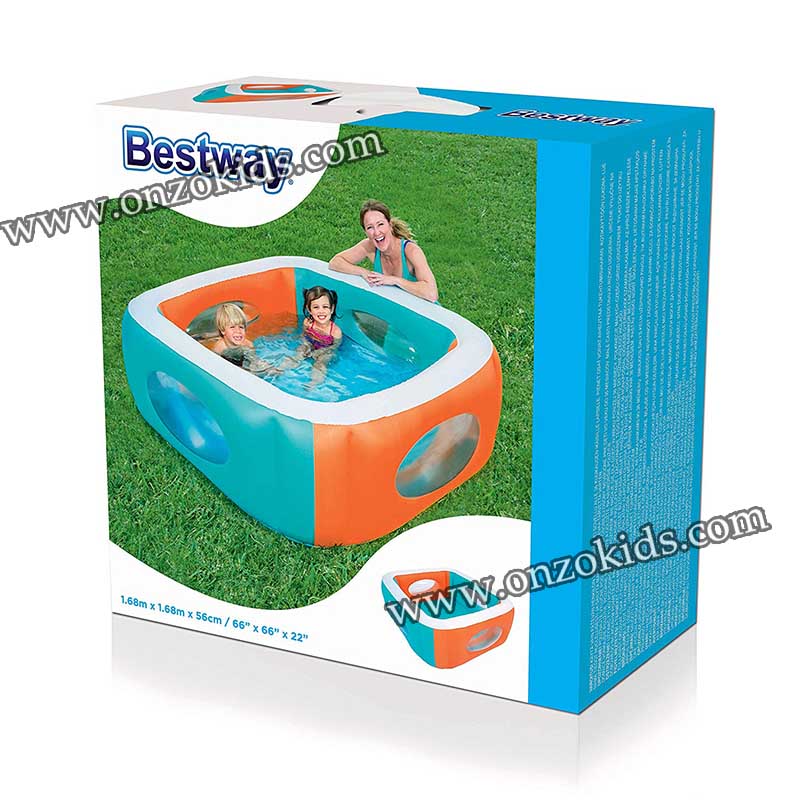 Piscine gonflable pour enfants window 168 X 56 cm – Image 3