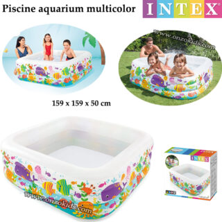 Piscine aquarium multicolor 159 x 159 x 50 cm - Intex
