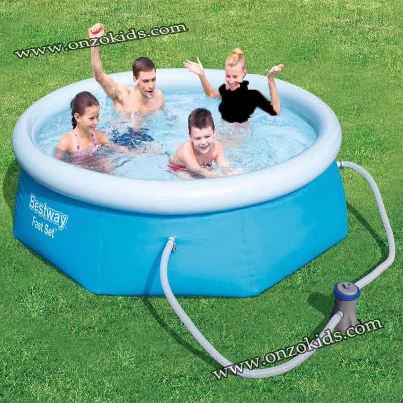 Piscine Auto-portante ronde Fast Set 244 x 61 cm -bestway