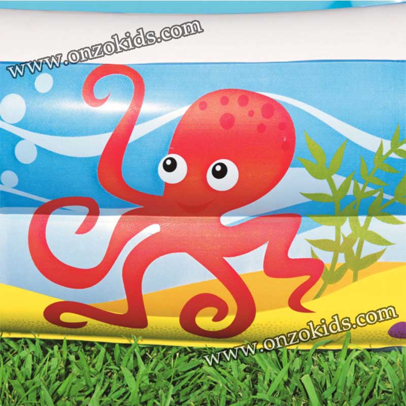 Piscine pour enfant avec auvent gonflable 140 x 140 x 114 cm - Bestway – Image 6