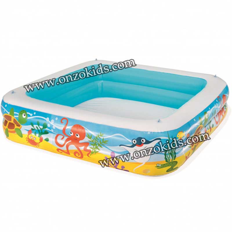 Piscine pour enfant avec auvent gonflable 140 x 140 x 114 cm - Bestway – Image 3