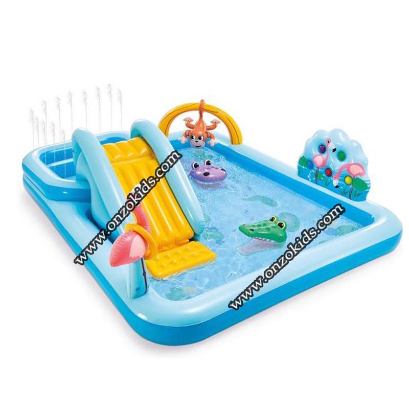 Piscine de jeu Jungle Adventure - 244x198x71cm | Intex – Image 6
