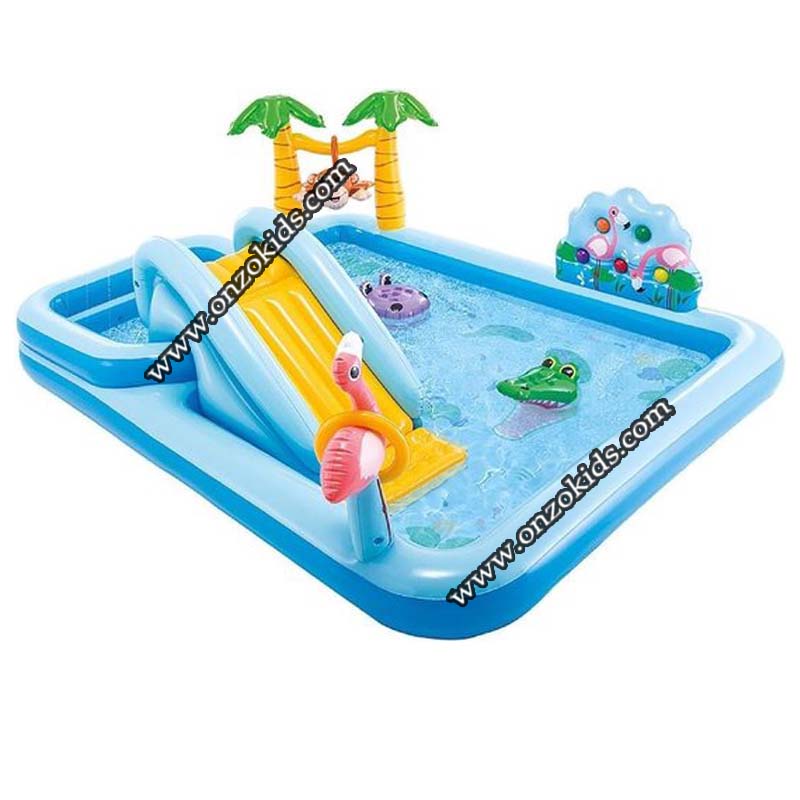 Piscine de jeu Jungle Adventure - 244x198x71cm | Intex – Image 7