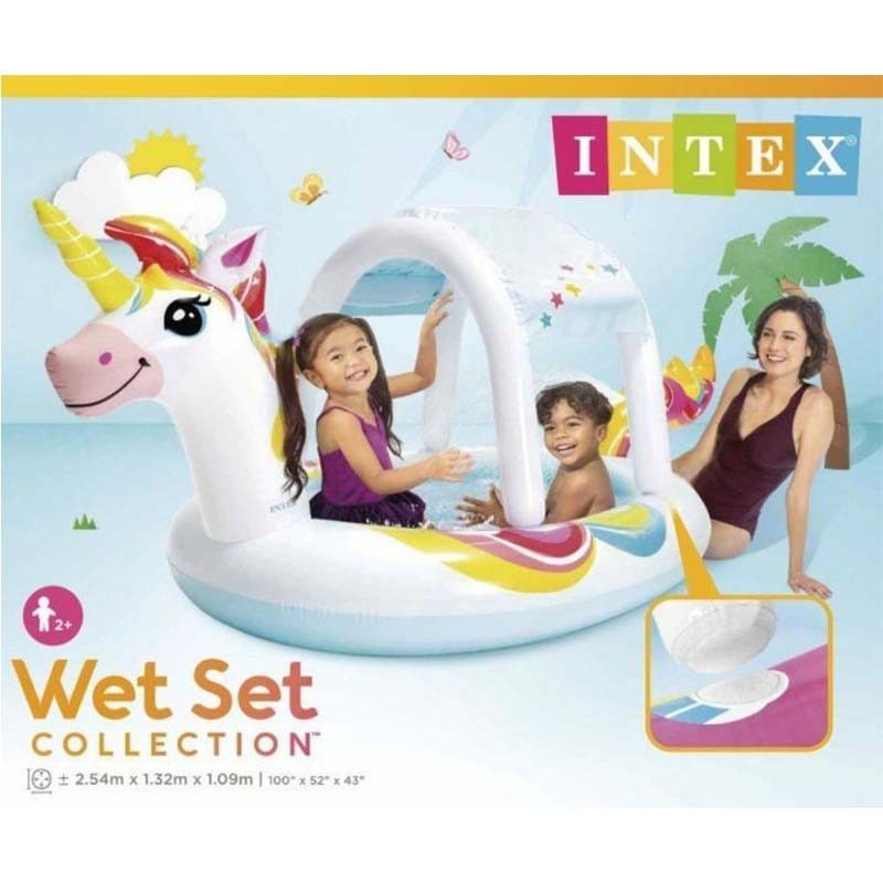 Piscine enfant licorne 254 x 132 x 109 cm | Intex – Image 3