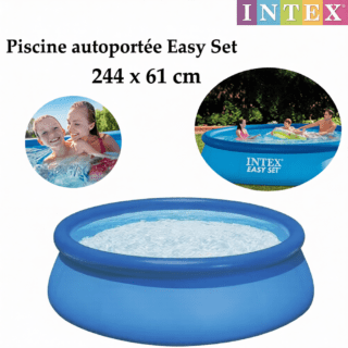 Piscine autoportée Easy Set 244 x 61 cm - Intex