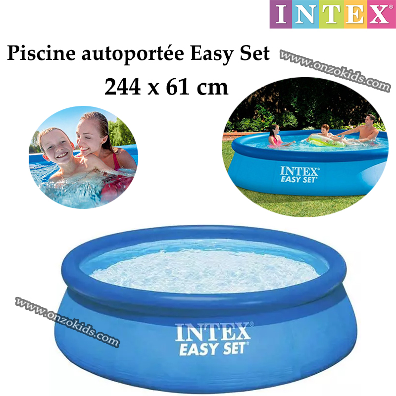 Piscine autoportée Easy Set 244 x 61 cm - Intex