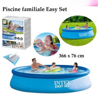 Piscine familiale Easy Set 366 x 76 cm -INTEX