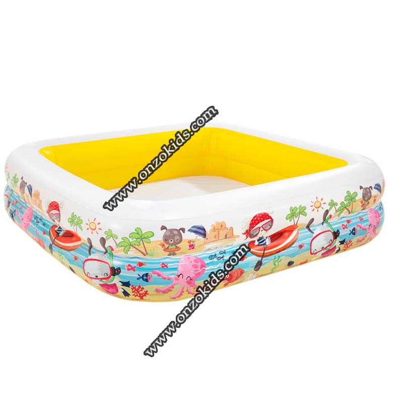 Piscine gonflable avec auvent 157 x 157 x 122 cm - Intex – Image 6