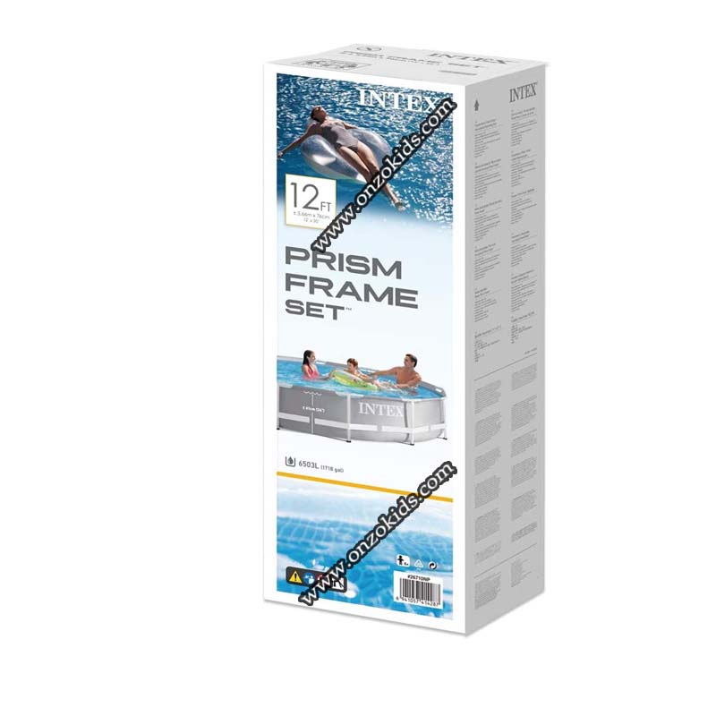 Piscine hors sol Prism Frame™ 366 x 76 cm - Intex – Image 5