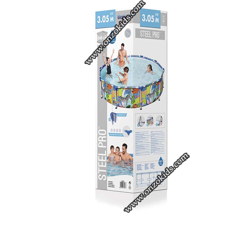 Piscine hors sol Steel Pro™ ronde 305 x 66 cm - Bestway – Image 6
