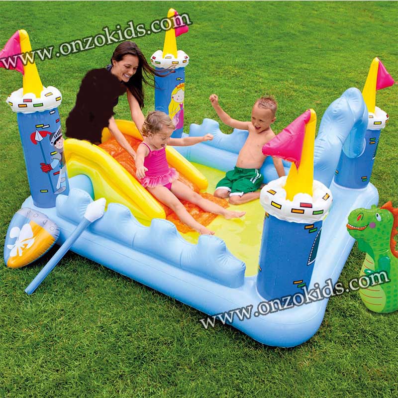 AIRE DE JEUX CHÂTEAU MÉDIÉVAL 185 x 152 x 107 cm -INTEX