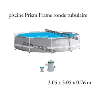 Piscine hors sol Ronde tubulaire 305 x 76 cm avec pompe de filtration - Intex – Image 3