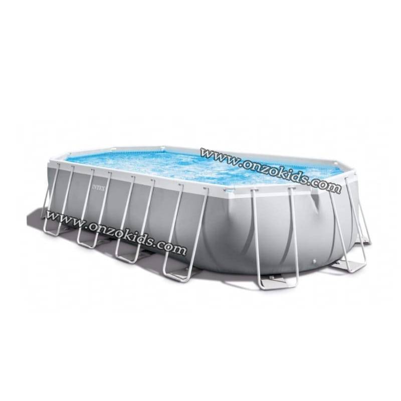 Piscine tubulaire ovale 610 x 305 x 122 cm avec ses accessoires |Intex – Image 3