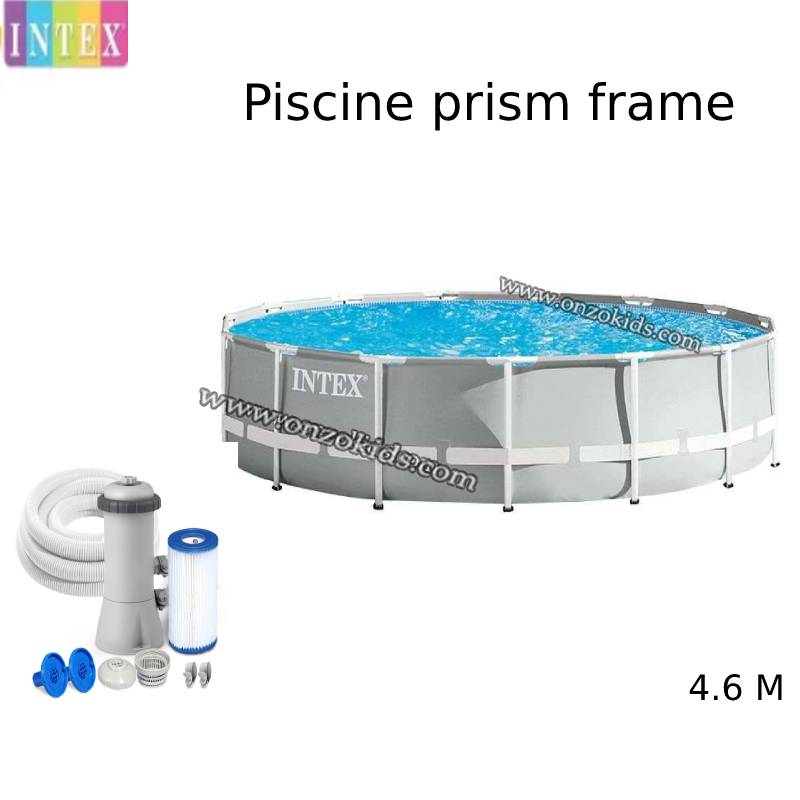 Piscine tubulaire prism frame 457 x 122 cm | Intex