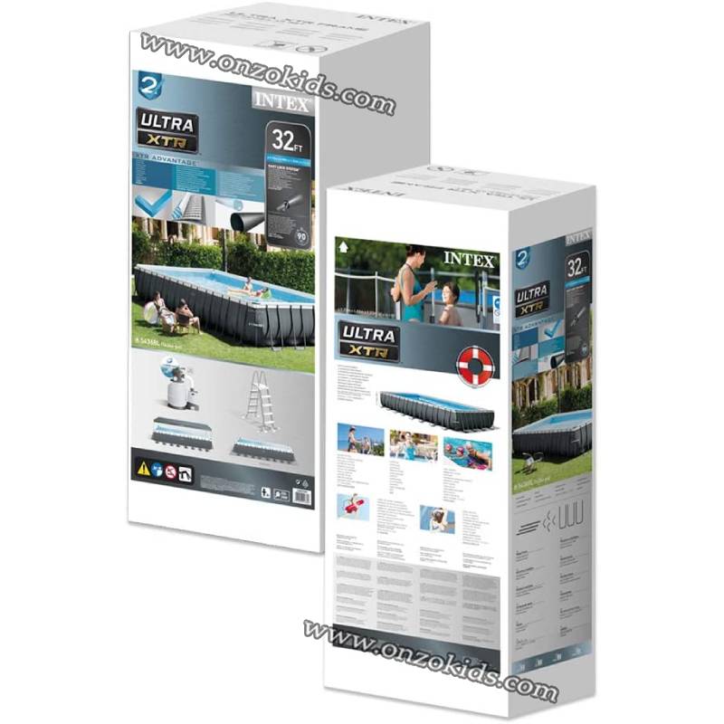 Piscine ultra rectangulaire 975 x 488 x 132 cm | Intex – Image 8