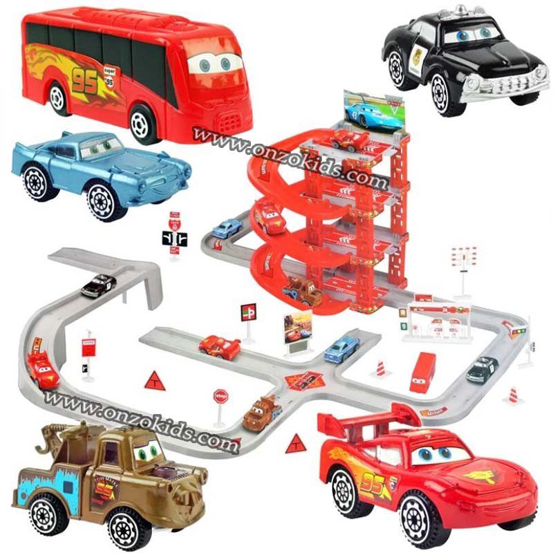 Piste de course et parking 03 étage - CARS
