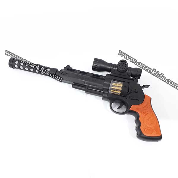 Pistolet pour enfant lumineux et musical – Image 2