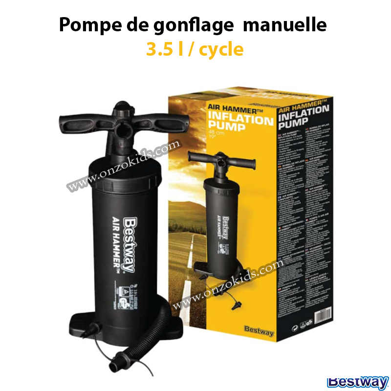 Pompe de gonflage manuelle 3.5 l / cycle - Bestway