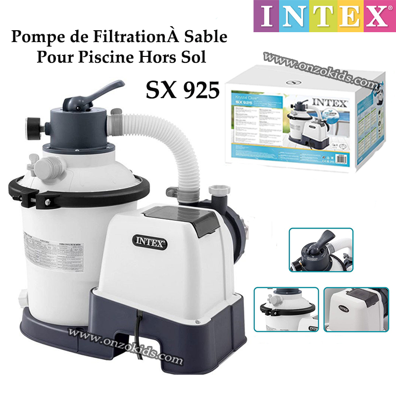 Pompe de Filtration à Sable Pour Piscine Hors Sol SX 925 – Intex