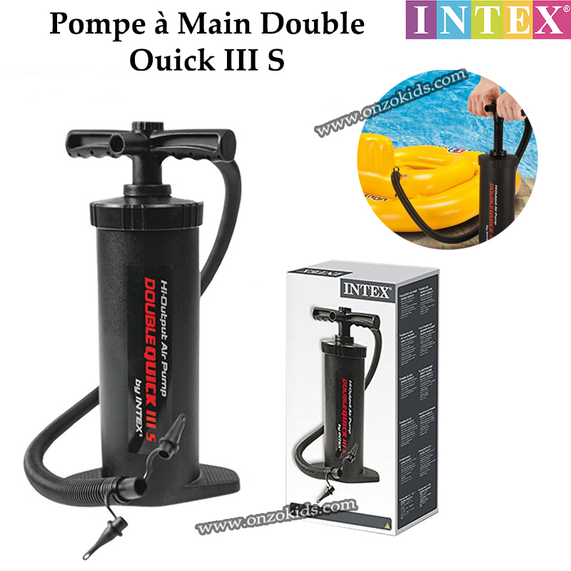 Pompe à Main Double Quick III S | Intex