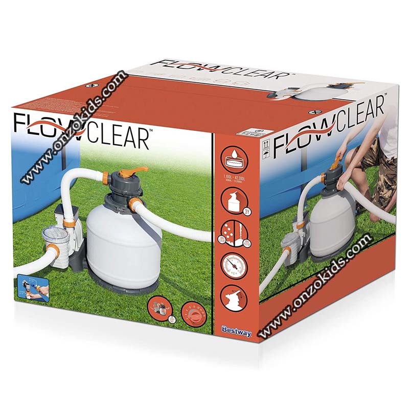 Pompe filtre à sable avec ChemConnect 5,678 m3/h | Bestway – Image 5