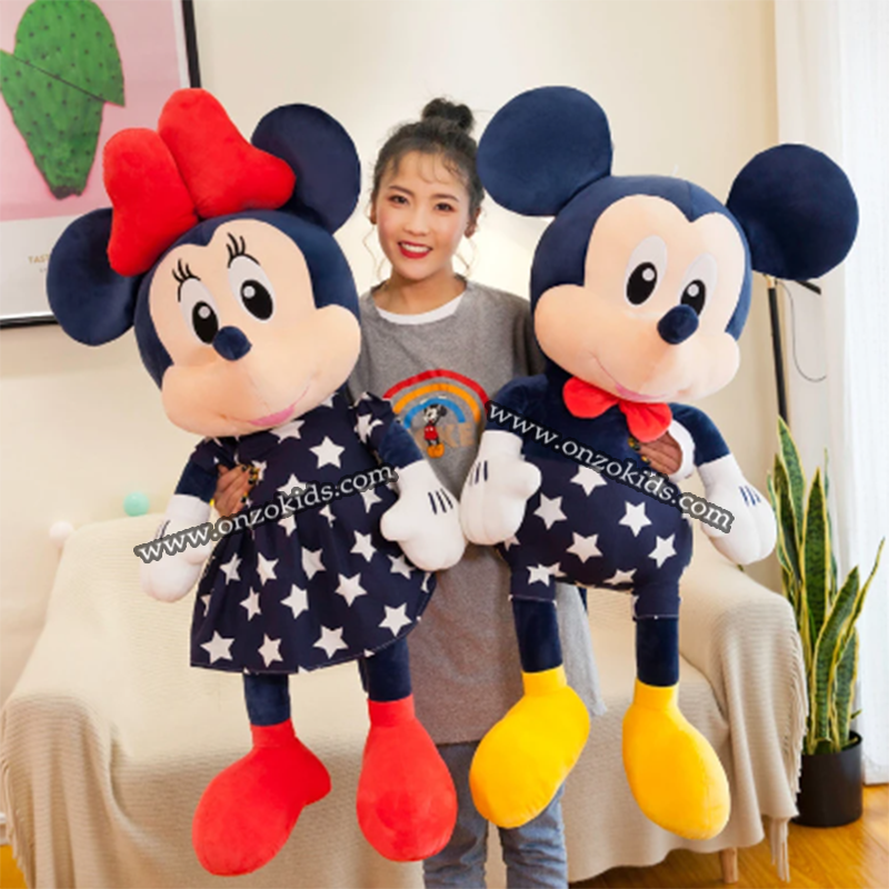 Poupée en peluche Mickey & Minnie Mouse pour enfant – Image 3