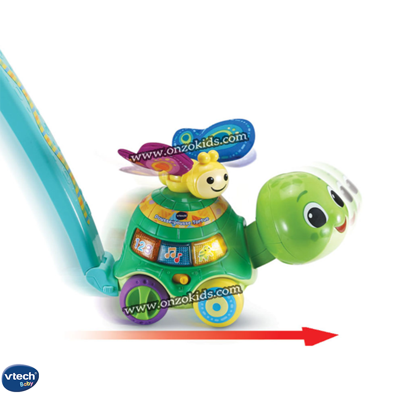 Pousse - Pousse tortue lumineuse et musicale pour bébé - Vtech – Image 3