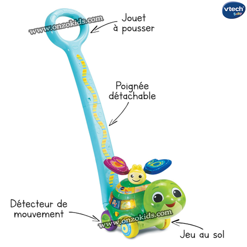 Pousse - Pousse tortue lumineuse et musicale pour bébé - Vtech – Image 5