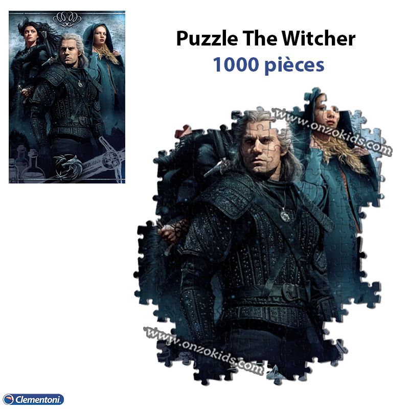 Puzzle The Witcher 1000 pièces - Clementoni