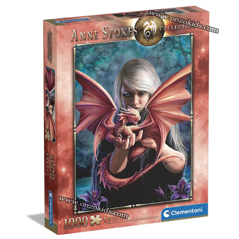 Puzzle Anne Stokes Dragonkin 1000 Pièces | Clementoni – Image 4