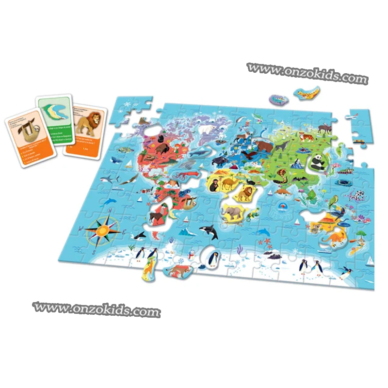 Puzzle à la découverte du monde - Clementoni – Image 3