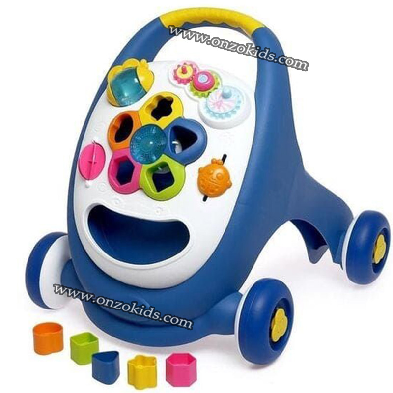 Trotteur marcheur avec jouets d'eveil 2 en 1 - Abero – Image 13