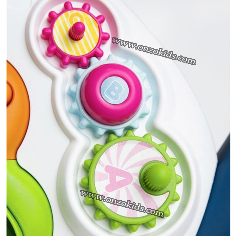 Trotteur marcheur avec jouets d'eveil 2 en 1 - Abero – Image 14