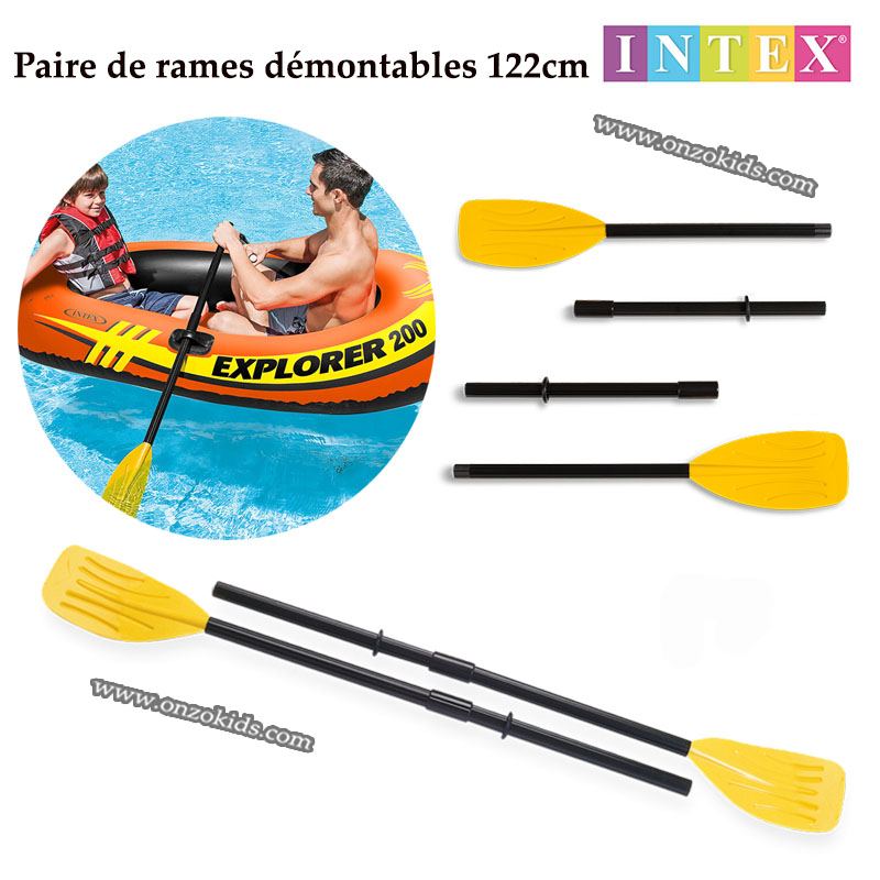 Paire de rames démontables 122cm- Intex