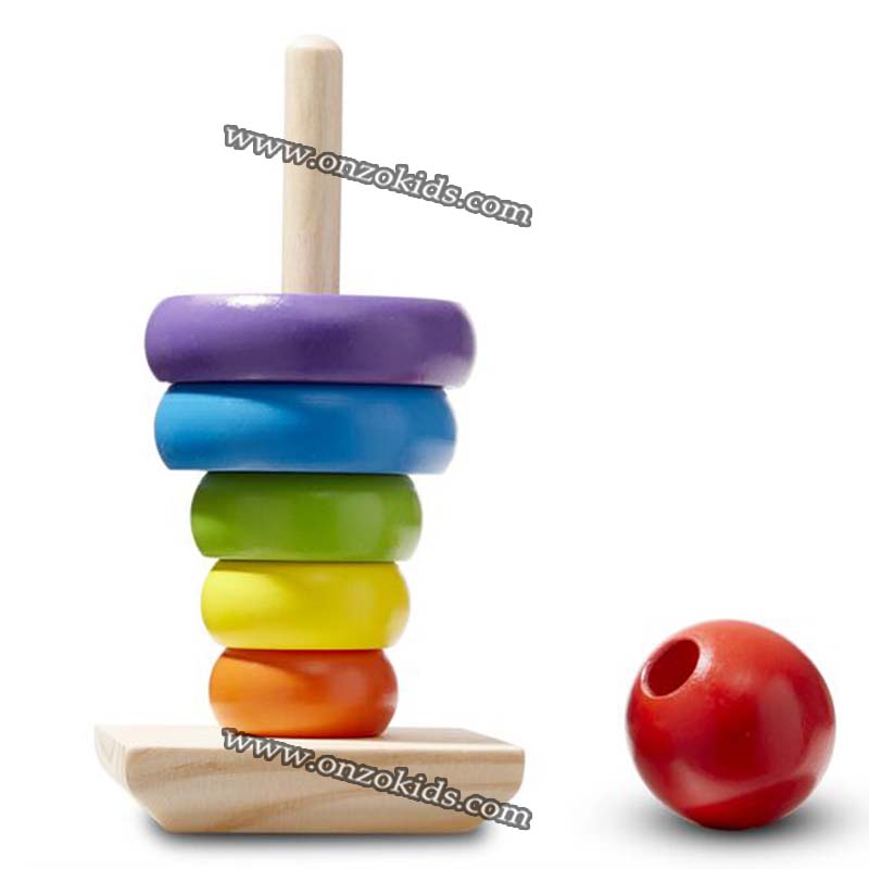 Tour de pile arc-en-ciel pour enfants – Image 12