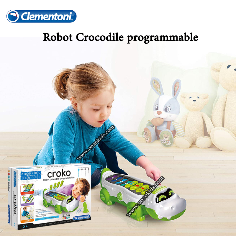 Robot Crocodile programmable |Clementoni