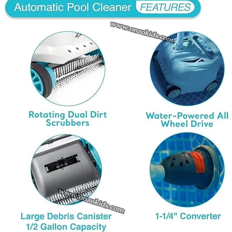 Aspirateur, Robot Nettoyeur Automatique pour Piscine ZX300 - INTEX – Image 5