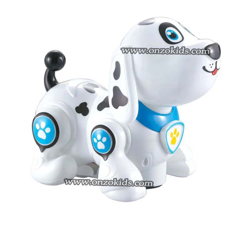 Robot interactif mobile et joueur "chien"