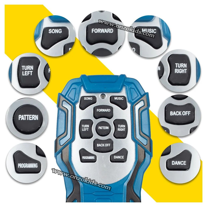 Robot jouet programmable intelligent avec musique – Image 4