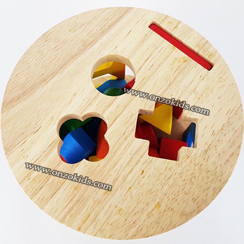 Trieuse de formes en bois forme bobine – Image 5