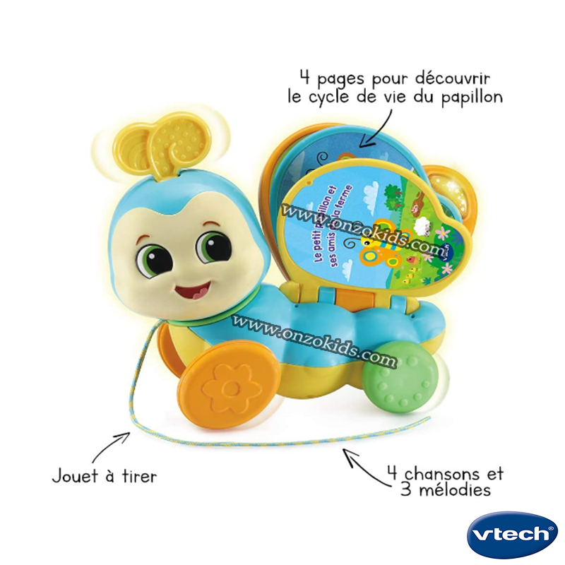 Rouli livre papillon 2 en 1 | Vtech – Image 5