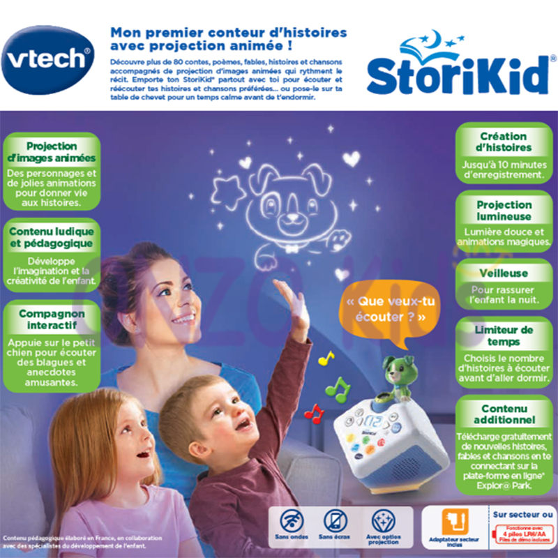 StoriKid, mon conteur d'histoires interactif pour enfant - VTech – Image 9