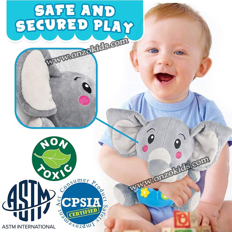 Super Éléphant Musical en peluche – Image 4