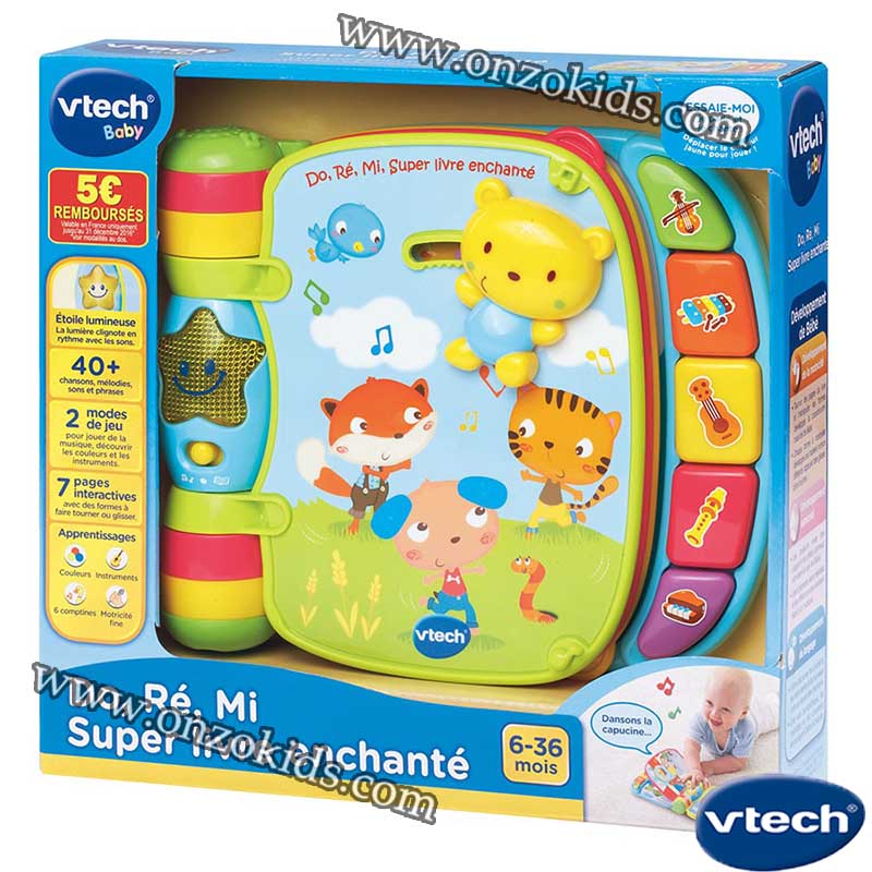 Livre interactif Do, Ré, Mi super livre enchanté – Image 4