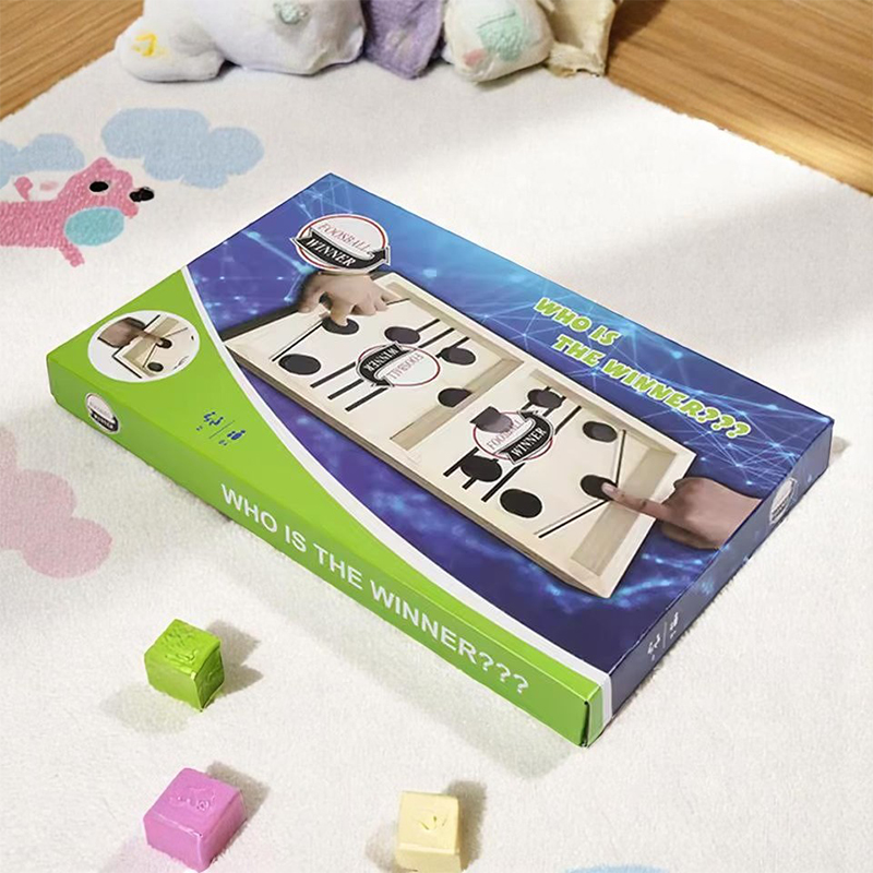 Table de Hockey Portable en Bois – Image 4