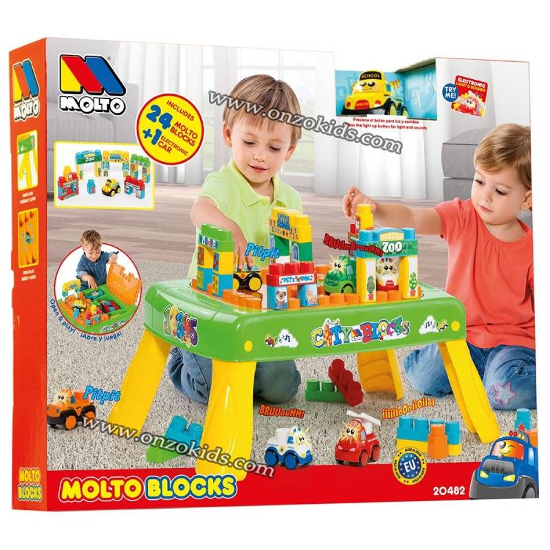 Table de blocs avec voiture électrique | Moltó – Image 8