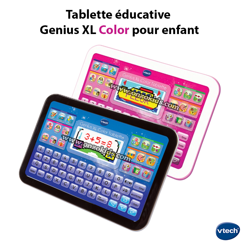 Tablette éducative Genius XL Color pour enfant - VTech