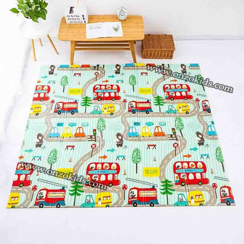 Tapis de jeu pour bébé pliant | Double face - Chelitte petite modèle – Image 8