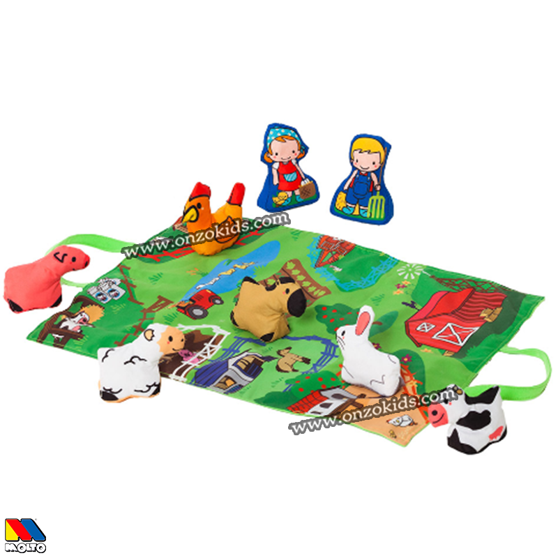 Tapis de jeu Farm & Fun pour enfant - Molto – Image 2